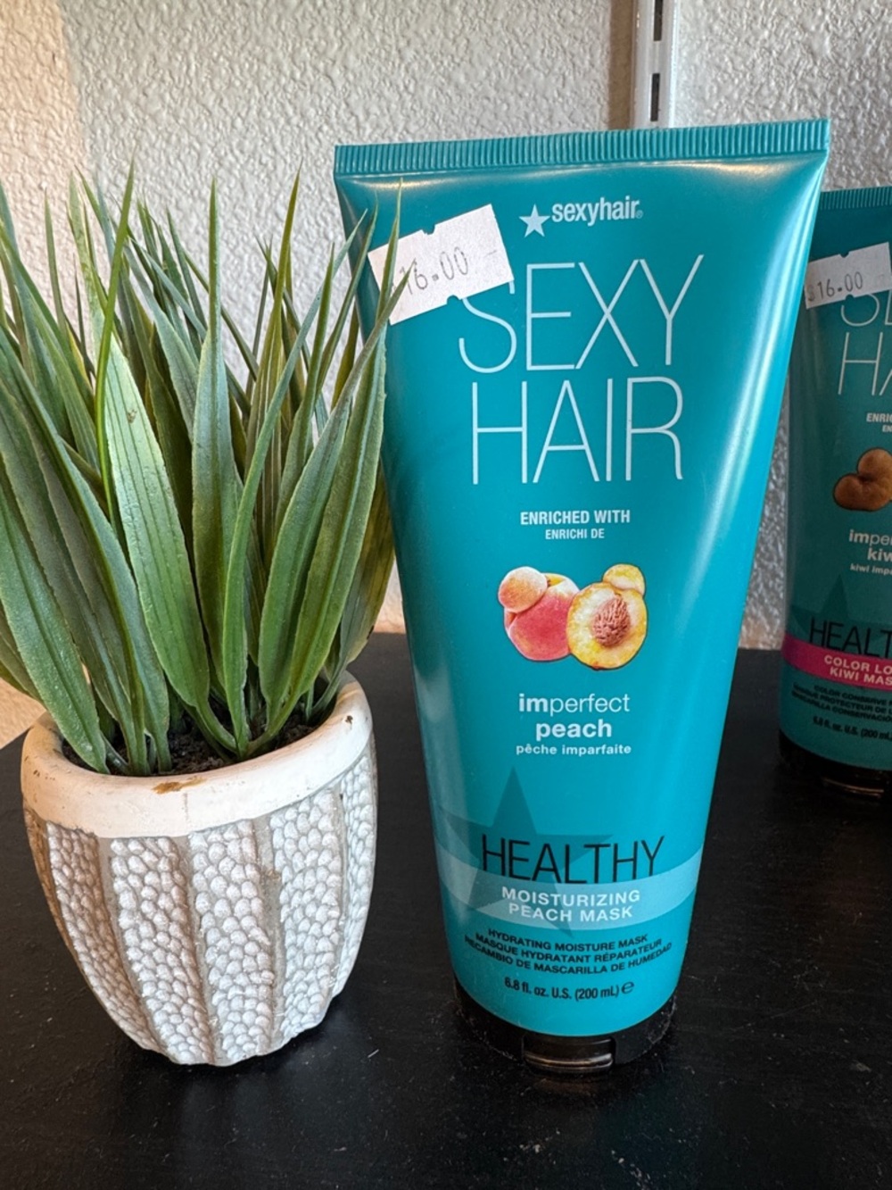 Sexy Hair Healthy Moisturizing Peach Mask - Teal Tube